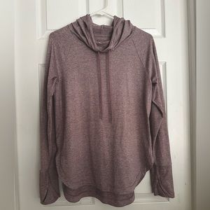 Athleta hooded long sleeve top
